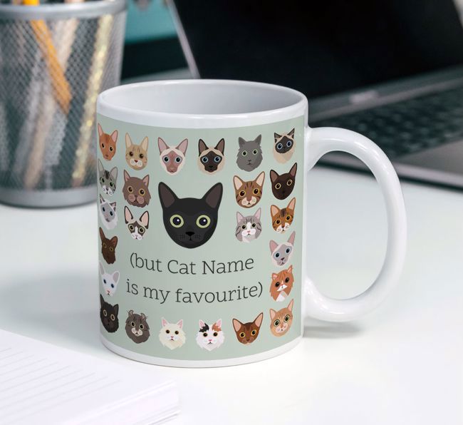 'I Want All the Cats' - Personalised {breedCommonName} Mug